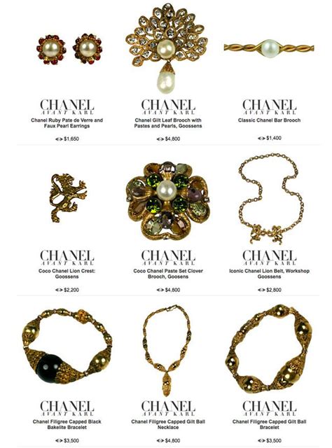 can you buy chanel costume jewelry online|chanel costume jewelry vintage.